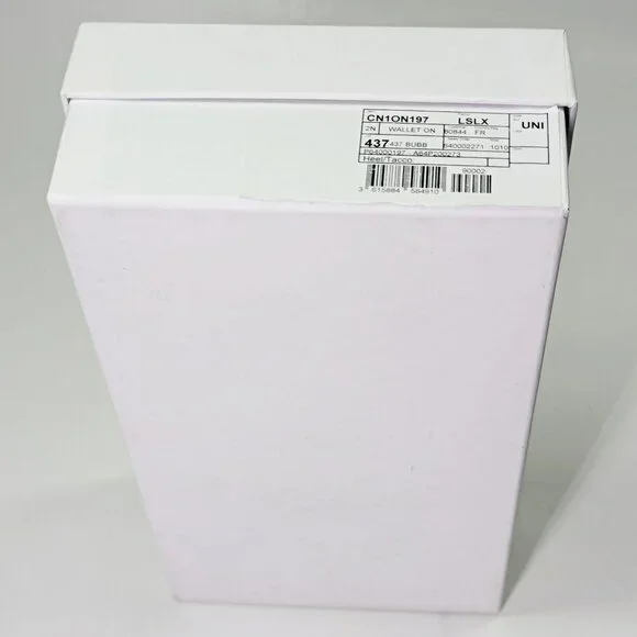 Balmain B-Buzz Snakeskin-Embossed Leather Gold Chain Clutch Wallet (MSRP $1,095) - Picture 15 of 16